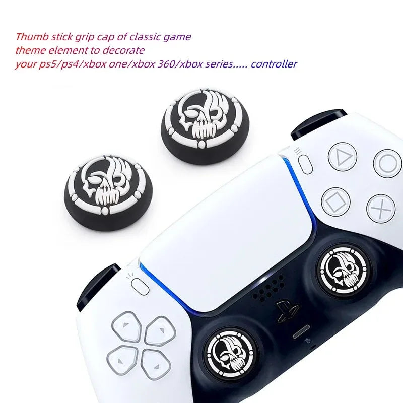 Silicone Thumb Grip Cap Cover For PS4 PS5 Playstation 5 Xbox Series XS Game Joystick Controller Accessories Thumbstick Grip Caps